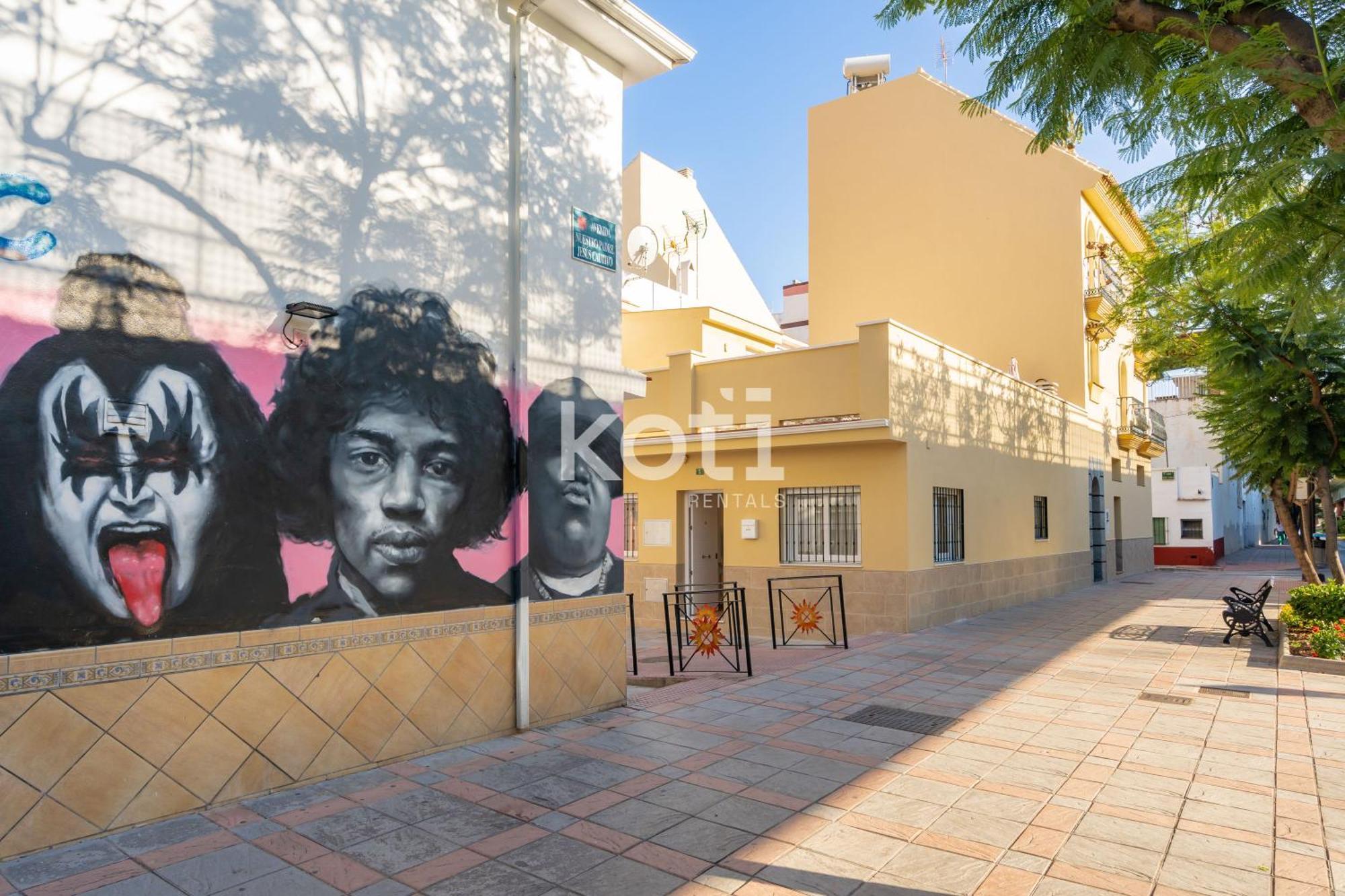 Koti Rentals - Casita Rosario Pino Rooftop Y Bbq Fuengirola Eksteriør billede