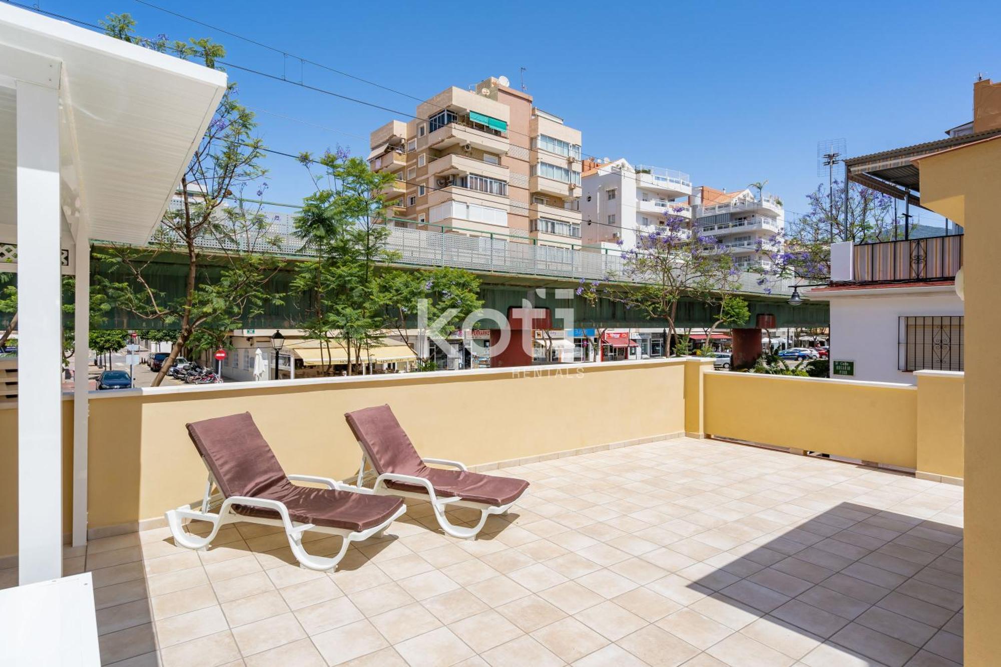 Koti Rentals - Casita Rosario Pino Rooftop Y Bbq Fuengirola Eksteriør billede